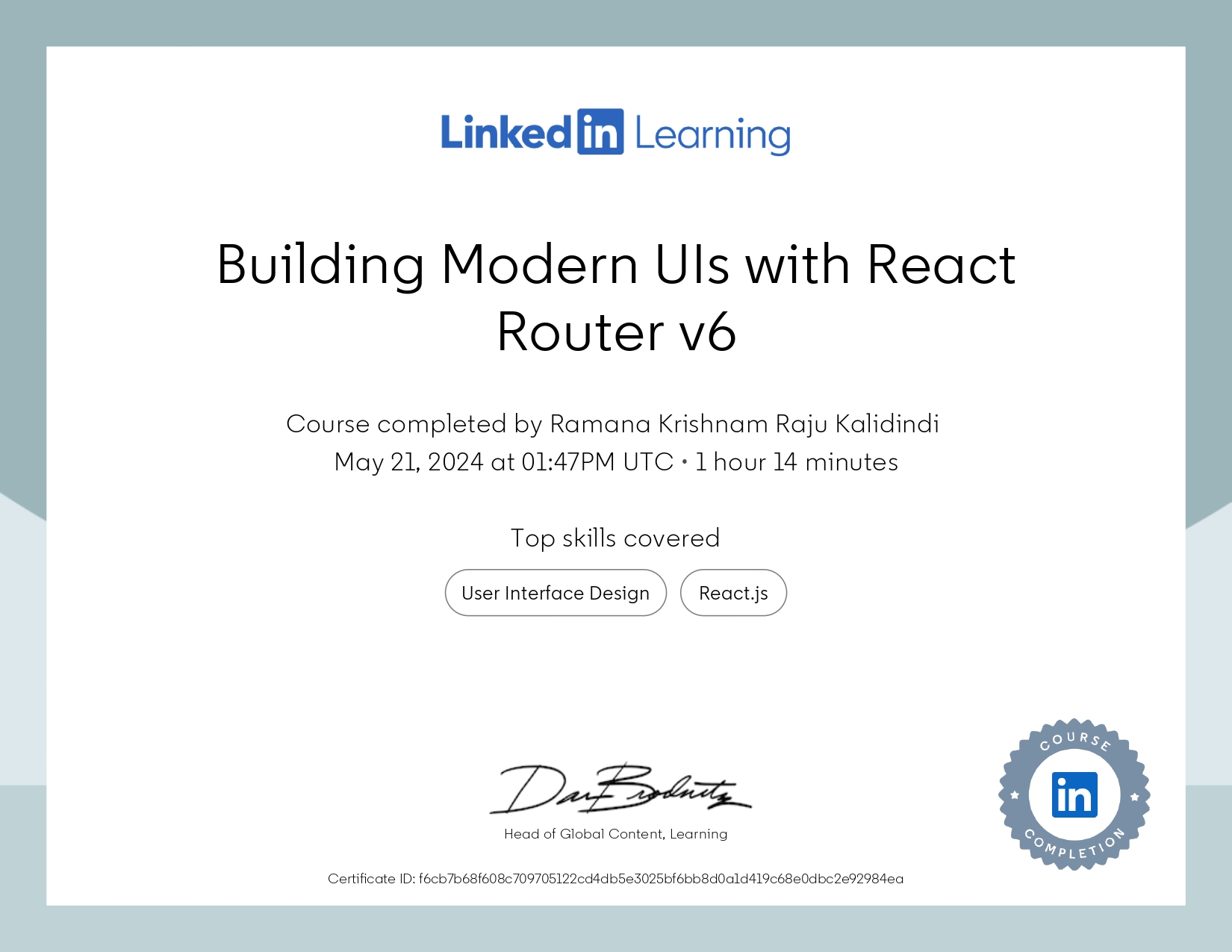 Certification 4